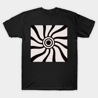 Retro 1960's style psychedelic design T-Shirt